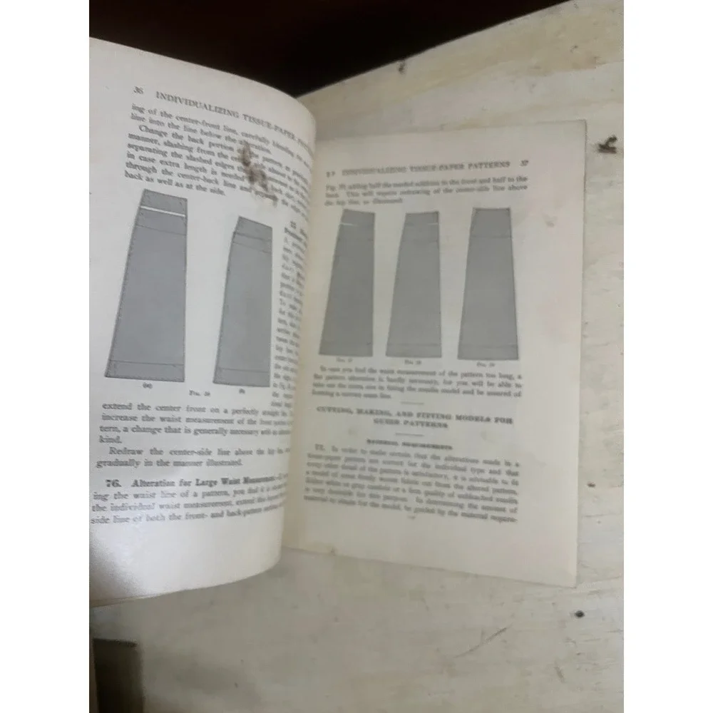 1926 Woman's Institute Individualizing‎ Tissue-Paper Patterns Sewing Booklet 403